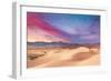 Death Valley National Park - Mesquite Dunes-Lantern Press-Framed Art Print