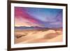 Death Valley National Park - Mesquite Dunes-Lantern Press-Framed Art Print