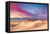 Death Valley National Park - Mesquite Dunes-Lantern Press-Framed Stretched Canvas