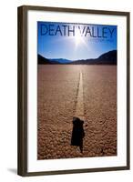 Death Valley National Park - Racetrack at Day-Lantern Press-Framed Art Print