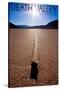 Death Valley National Park - Racetrack at Day-Lantern Press-Stretched Canvas