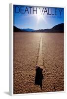 Death Valley National Park - Racetrack at Day-Lantern Press-Framed Art Print