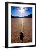 Death Valley National Park - Racetrack at Day-Lantern Press-Framed Art Print