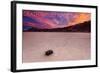 Death Valley National Park - Racetrack at Sunset-Lantern Press-Framed Art Print