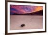 Death Valley National Park - Racetrack at Sunset-Lantern Press-Framed Art Print