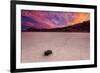 Death Valley National Park - Racetrack at Sunset-Lantern Press-Framed Premium Giclee Print