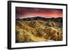 Death Valley National Park - Stormy Sky-Lantern Press-Framed Art Print