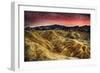 Death Valley National Park - Stormy Sky-Lantern Press-Framed Art Print