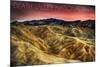 Death Valley National Park - Stormy Sky-Lantern Press-Mounted Art Print