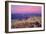 Death Valley National Park - Zabriskie Point and Sunset-Lantern Press-Framed Art Print