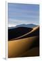 Death Valley NP, CA: Mesquite Sand Dunes Near Stovepipe Wells, Hikers Along The 100 Foot Tall Dunes-Ian Shive-Framed Photographic Print