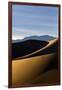 Death Valley NP, CA: Mesquite Sand Dunes Near Stovepipe Wells, Hikers Along The 100 Foot Tall Dunes-Ian Shive-Framed Photographic Print