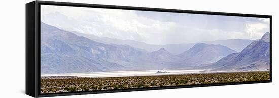 Death Valley Racetrack, Death Valley National Park, California, USA-null-Framed Stretched Canvas