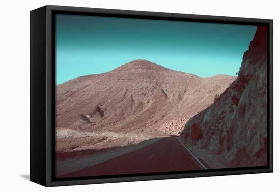 Death Valley Road 2-NaxArt-Framed Stretched Canvas