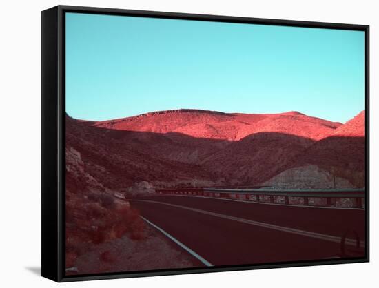 Death Valley Road 4-NaxArt-Framed Stretched Canvas