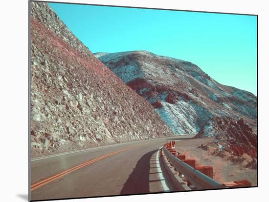 Death Valley Road-NaxArt-Mounted Art Print