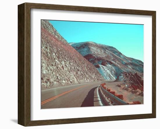 Death Valley Road-NaxArt-Framed Art Print