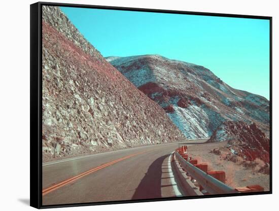 Death Valley Road-NaxArt-Framed Stretched Canvas