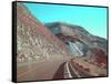 Death Valley Road-NaxArt-Framed Stretched Canvas