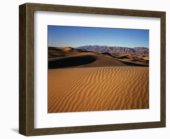 Death Valley Sand Dunes-James Randklev-Framed Photographic Print