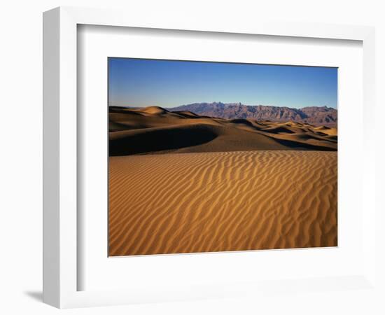 Death Valley Sand Dunes-James Randklev-Framed Photographic Print