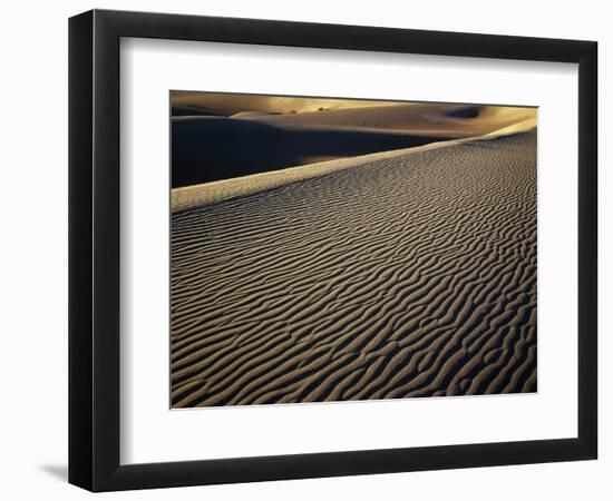 Death Valley Sand Dunes-James Randklev-Framed Photographic Print