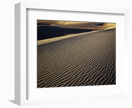 Death Valley Sand Dunes-James Randklev-Framed Photographic Print