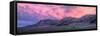 Death Valley Sunset Panorama-Vincent James-Framed Stretched Canvas