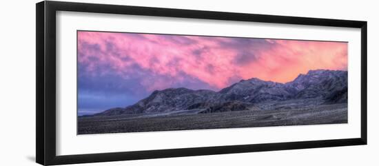 Death Valley Sunset Panorama-Vincent James-Framed Photographic Print