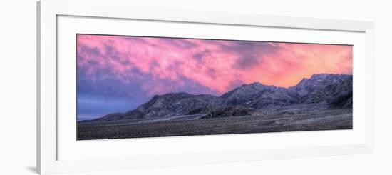 Death Valley Sunset Panorama-Vincent James-Framed Photographic Print