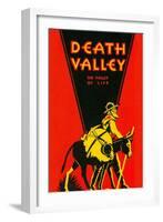 Death Valley, Valley of Life-null-Framed Art Print