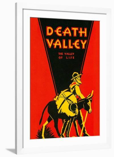 Death Valley, Valley of Life-null-Framed Art Print