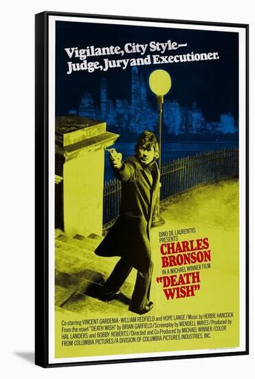 Death Wish, Charles Bronson, 1974-null-Framed Stretched Canvas