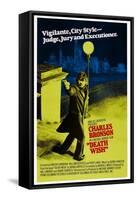 Death Wish, Charles Bronson, 1974-null-Framed Stretched Canvas