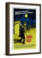 Death Wish, Charles Bronson, 1974-null-Framed Art Print