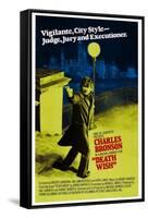 Death Wish, Charles Bronson, 1974-null-Framed Stretched Canvas