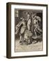 Death with an Arrow About to Strike the Man Down, 1609-Willem van Swanenburgh-Framed Giclee Print