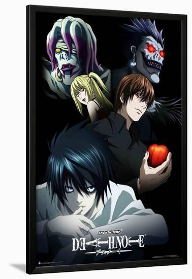Deathnote - Characters-null-Lamina Framed Poster