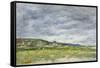 Deauville, Les Dunes-Eugène Boudin-Framed Stretched Canvas