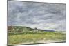 Deauville, Les Dunes-Eugène Boudin-Mounted Giclee Print