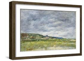 Deauville, Les Dunes-Eugène Boudin-Framed Giclee Print