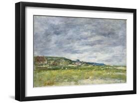 Deauville, Les Dunes-Eugène Boudin-Framed Giclee Print