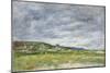 Deauville, Les Dunes-Eugène Boudin-Mounted Giclee Print