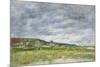 Deauville, Les Dunes-Eugène Boudin-Mounted Giclee Print