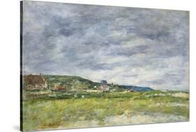 Deauville, Les Dunes-Eugène Boudin-Stretched Canvas