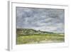 Deauville, Les Dunes-Eugène Boudin-Framed Giclee Print