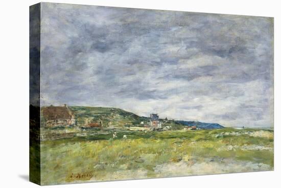 Deauville, Les Dunes-Eugène Boudin-Stretched Canvas