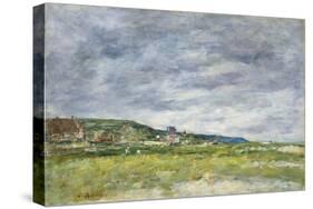 Deauville, Les Dunes-Eugène Boudin-Stretched Canvas