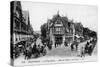 Deauville, Street Scene-null-Stretched Canvas