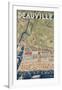 Deauville-null-Framed Giclee Print